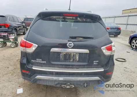 2014 Nissan Pathfinder S из США, поврежденный, VIN 5N1AR2MM3EC703791
